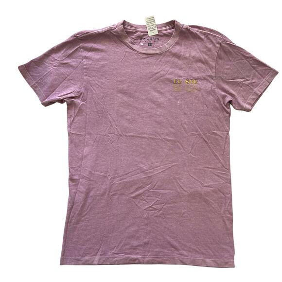 Pac Sun Women's El Sol Graphic Purple Crew Neck Cotton Tee T-Shirt L Large NWOT - Picture 2 of 5